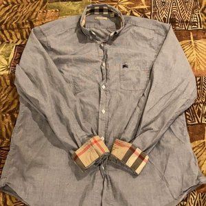 Burberry Button Down Shirt XL